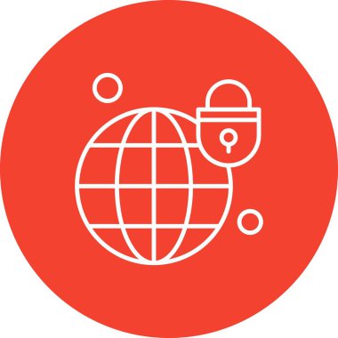  Esrar Simgesinin Vektör illüstrasyonu