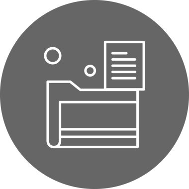 Vektör vinly simgesi, vektör, illüstrasyon, sanat konsepti