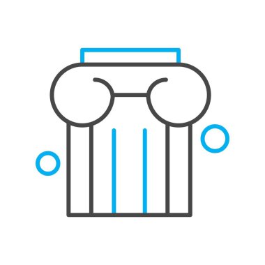 sütun simgesi çizimi 