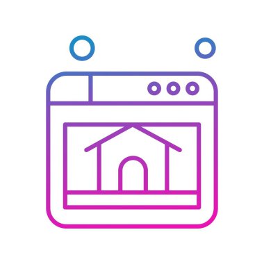 Vektör seo simgesi illüstrasyonu