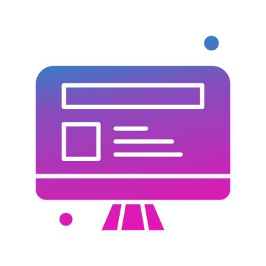  Tasarım için vektör lcd Simgesi