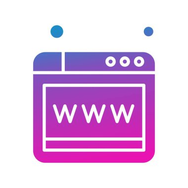 Vektör seo simgesi illüstrasyonu