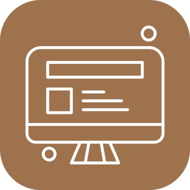  Tasarım için vektör lcd Simgesi