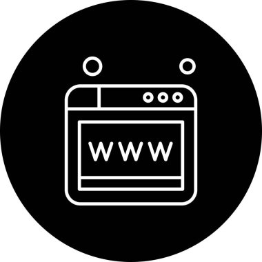 Vektör seo simgesi illüstrasyonu