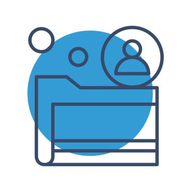 Vektör seo simgesi illüstrasyonu