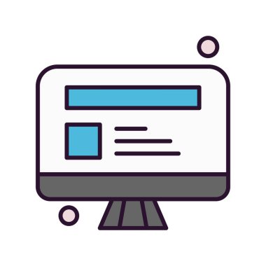  Tasarım için vektör lcd Simgesi