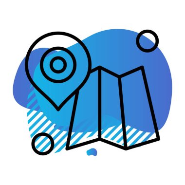 Vektör seo simgesi illüstrasyonu