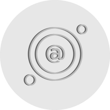 Vektör seo simgesi illüstrasyonu