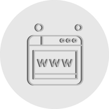 Vektör seo simgesi illüstrasyonu