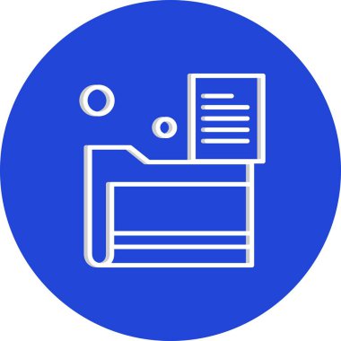 Vektör seo simgesi illüstrasyonu