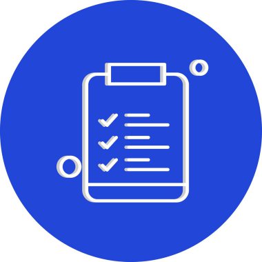 Belgenin vektör illüstrasyonu, basit simge tasarımı