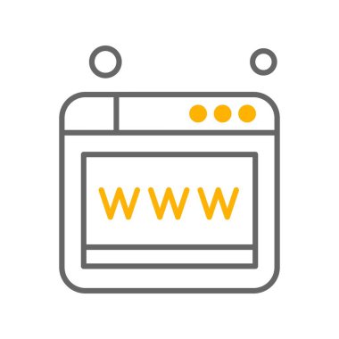 Vektör seo simgesi illüstrasyonu