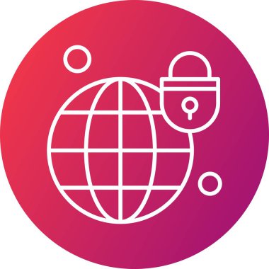 Vektör Toprak Simgesi, vektör illüstrasyonu  