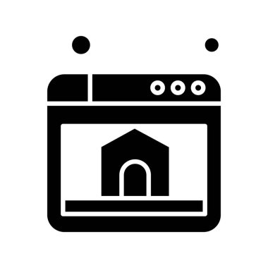 Vektör seo simgesi illüstrasyonu