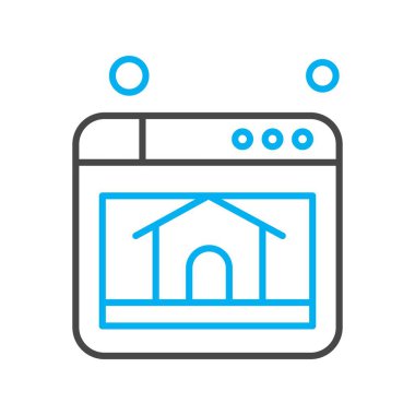 Vektör seo simgesi illüstrasyonu