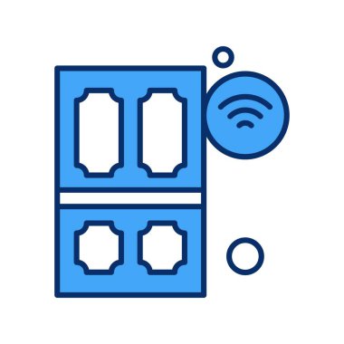 Vektör akıllı telefon simgesi illüstrasyonu