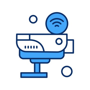 Vektör Kamera Simgesi, vektör illüstrasyonu  