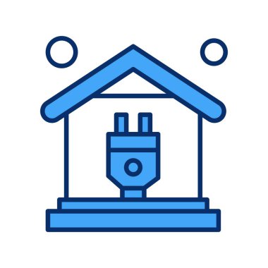 Dolgu simgesi vektör illüstrasyonu