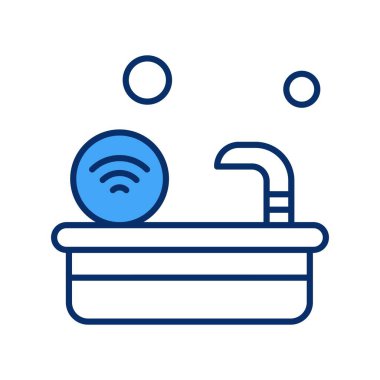 Vektör akıllı telefon simgesi illüstrasyonu