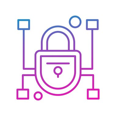 Vektör Kilit Simgesi, güvenlik kavramı