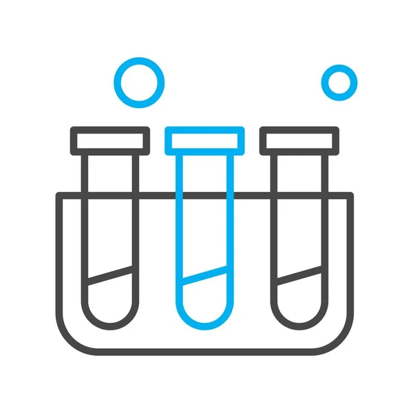 Pictogram Van Reageerbuis Vectorafbeelding — Stockvector