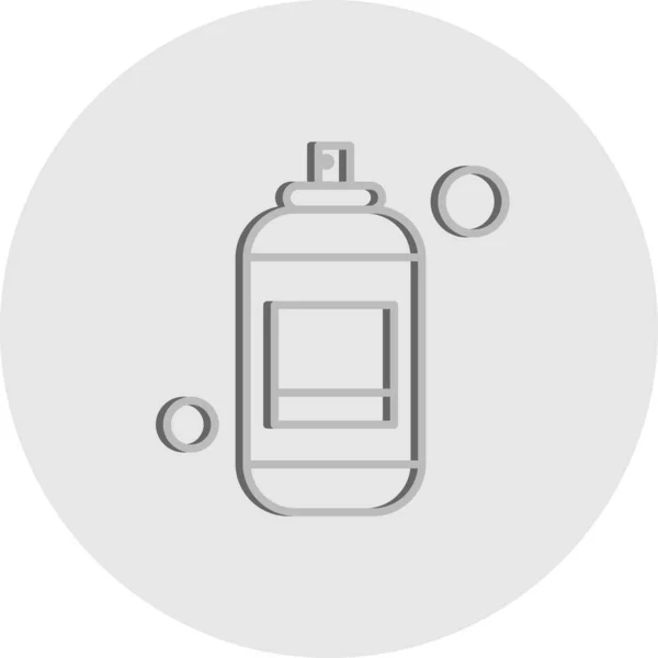 Vector Illustration Perfume Icon — Stock Vector