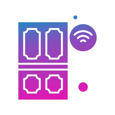 Vektör akıllı telefon simgesi illüstrasyonu