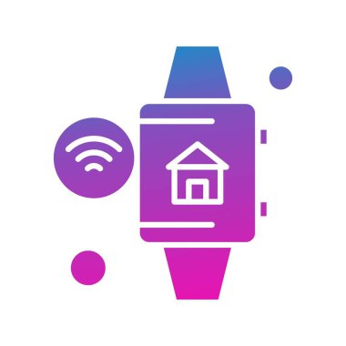 Vektör ev simgesi, vektör illüstrasyonu  