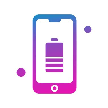 Vektör akıllı telefon simgesi illüstrasyonu