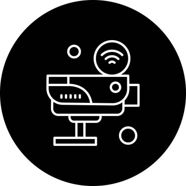 Vektör Kamera Simgesi, vektör illüstrasyonu  