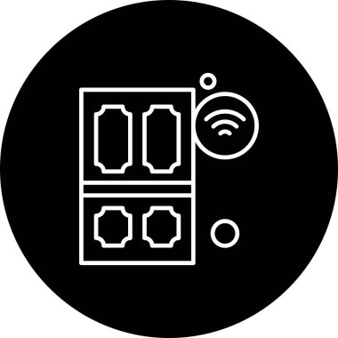 Vektör akıllı telefon simgesi illüstrasyonu