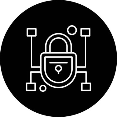 Vektör Kilit Simgesi, güvenlik kavramı