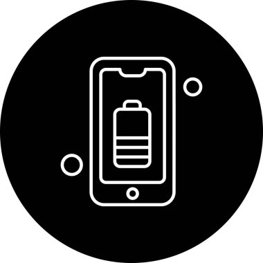 Vektör akıllı telefon simgesi illüstrasyonu