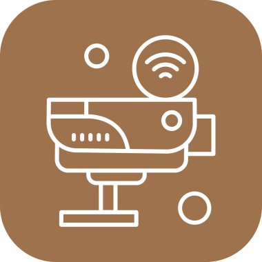 Vektör Kamera Simgesi, vektör illüstrasyonu  