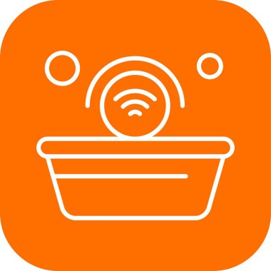 Vektör akıllı telefon simgesi illüstrasyonu