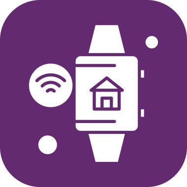 Vektör ev simgesi, vektör illüstrasyonu  