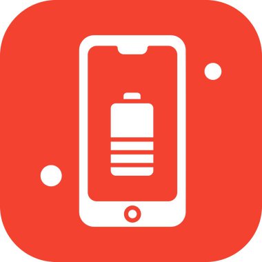 Vektör akıllı telefon simgesi illüstrasyonu