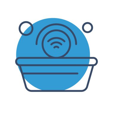 Vektör akıllı telefon simgesi illüstrasyonu