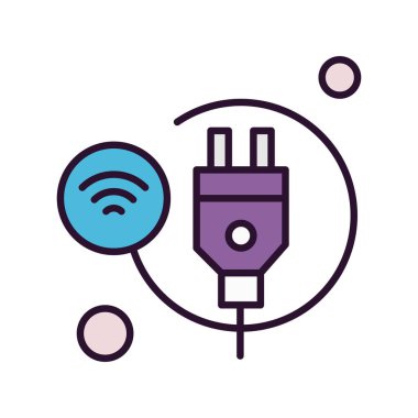 Vektör akıllı telefon simgesi illüstrasyonu