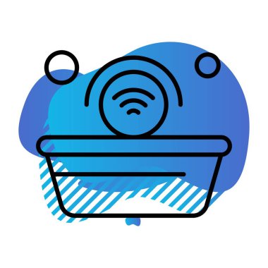 Vektör akıllı telefon simgesi illüstrasyonu