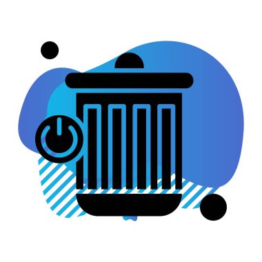 Vektör akıllı telefon simgesi illüstrasyonu