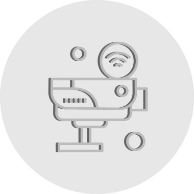 Vektör Kamera Simgesi, vektör illüstrasyonu  