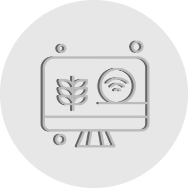  Tasarım için vektör lcd Simgesi