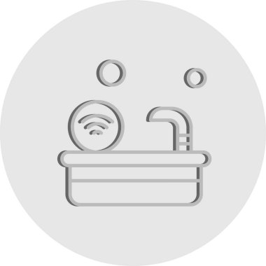 Vektör akıllı telefon simgesi illüstrasyonu