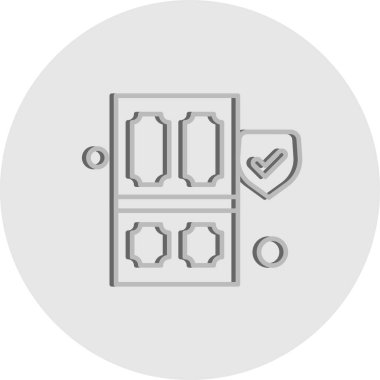 Vektör akıllı telefon simgesi illüstrasyonu