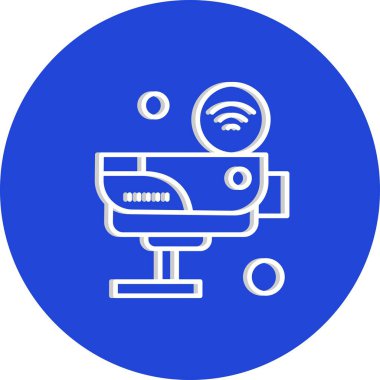 Vektör Kamera Simgesi, vektör illüstrasyonu  