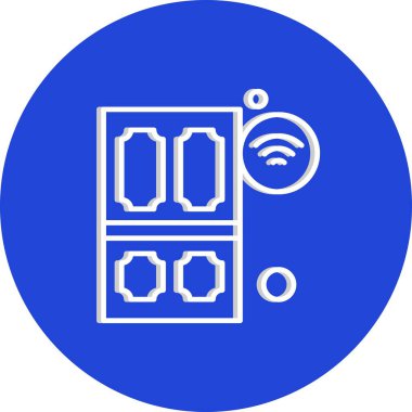 Vektör akıllı telefon simgesi illüstrasyonu