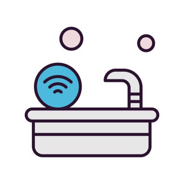 Vektör akıllı telefon simgesi illüstrasyonu