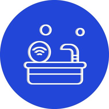 Vektör akıllı telefon simgesi illüstrasyonu