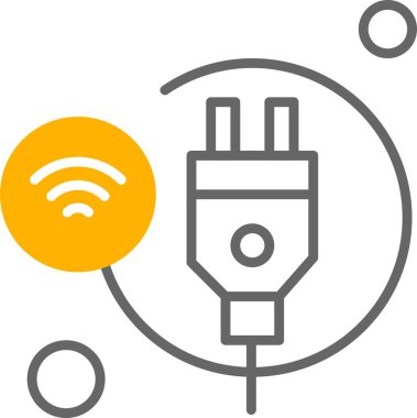 Vektör akıllı telefon simgesi illüstrasyonu